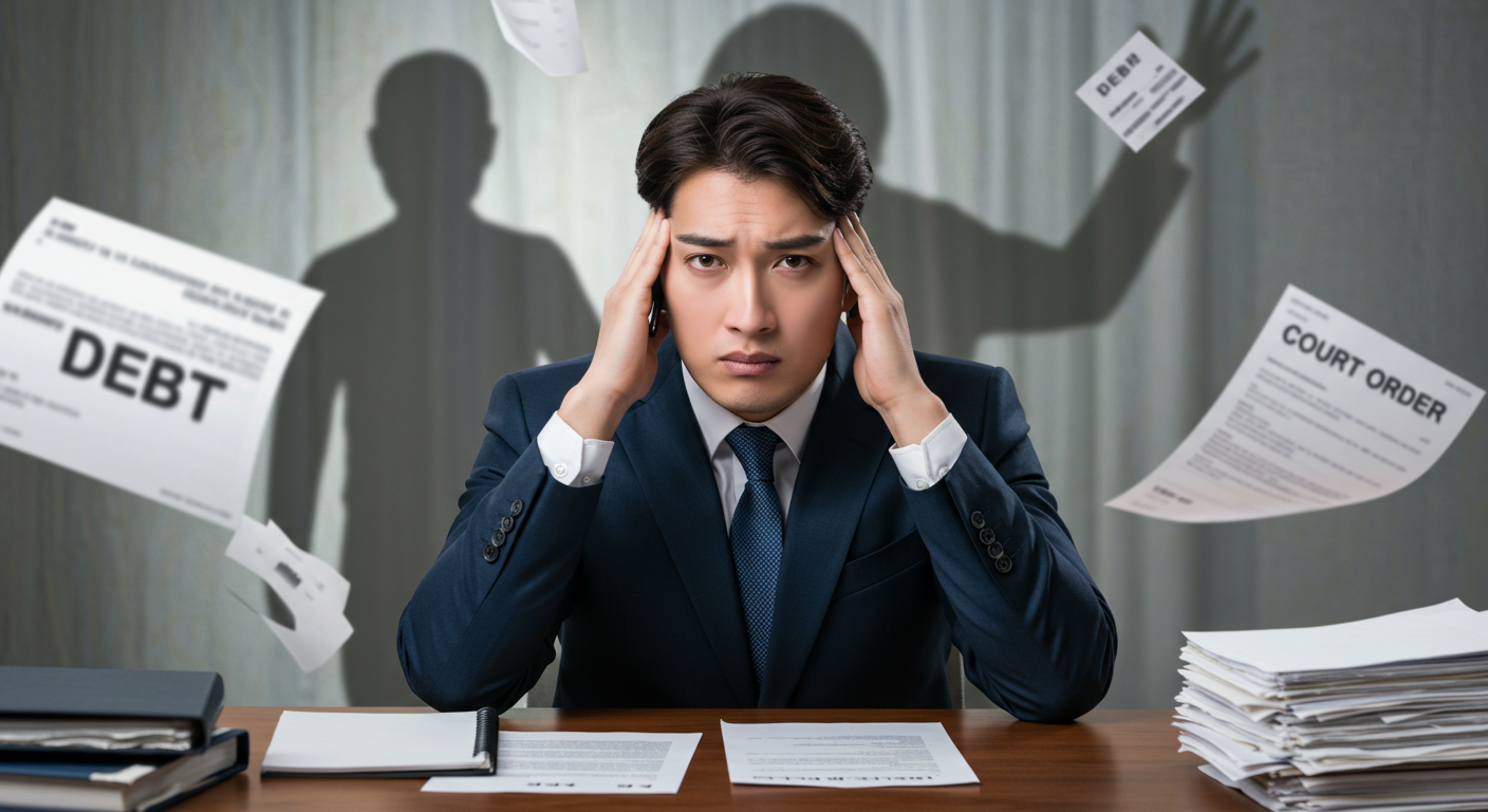 신용등급, 채무자등록, 법원집행