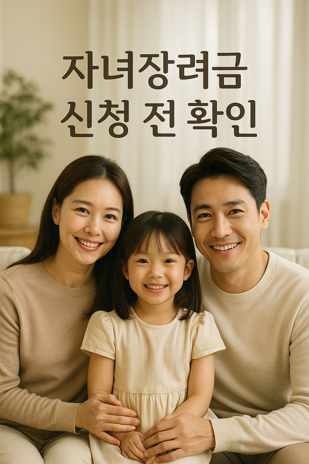 자녀장려금 신청 자격,