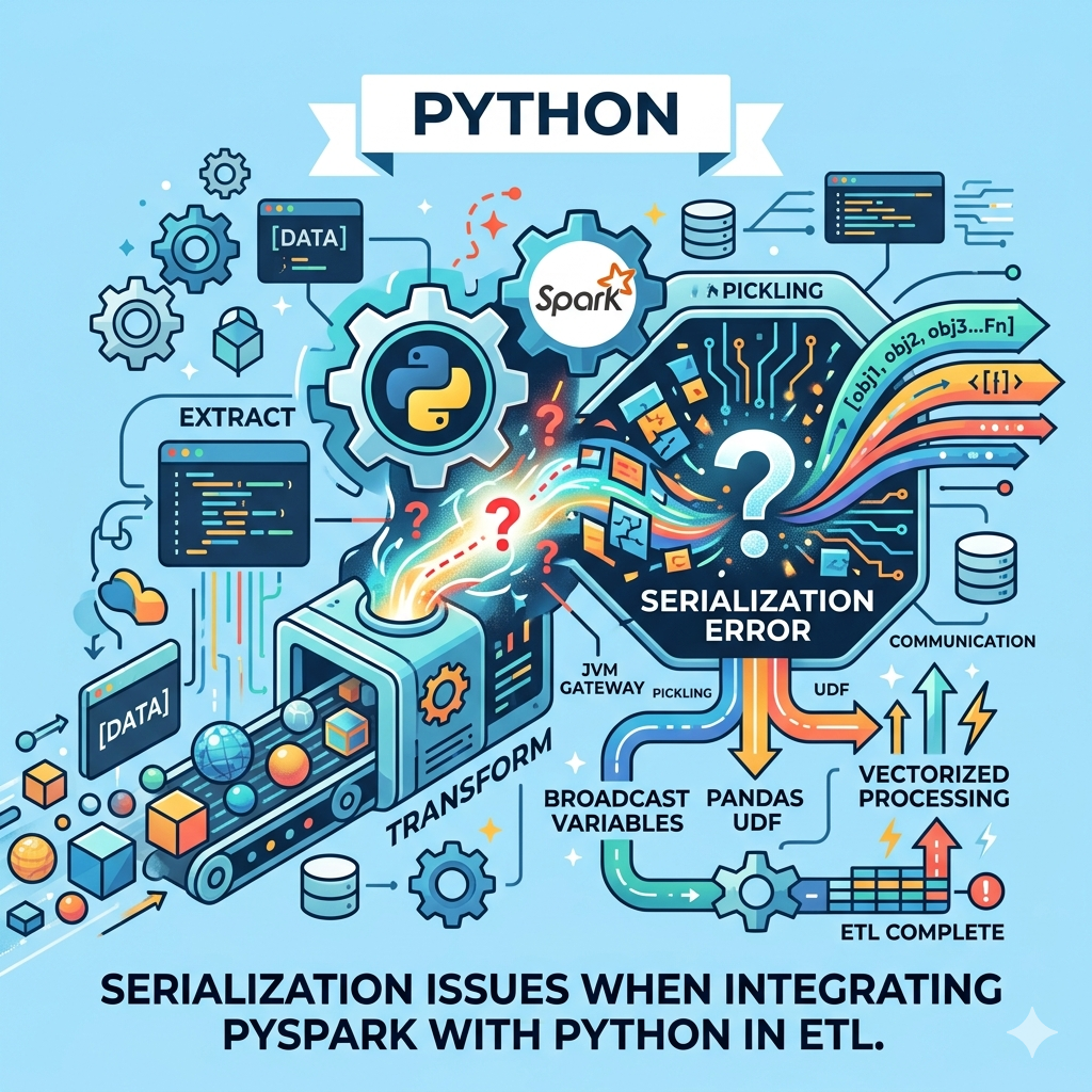 PySpark ETL 과정의 직렬화 오류 해결 방법