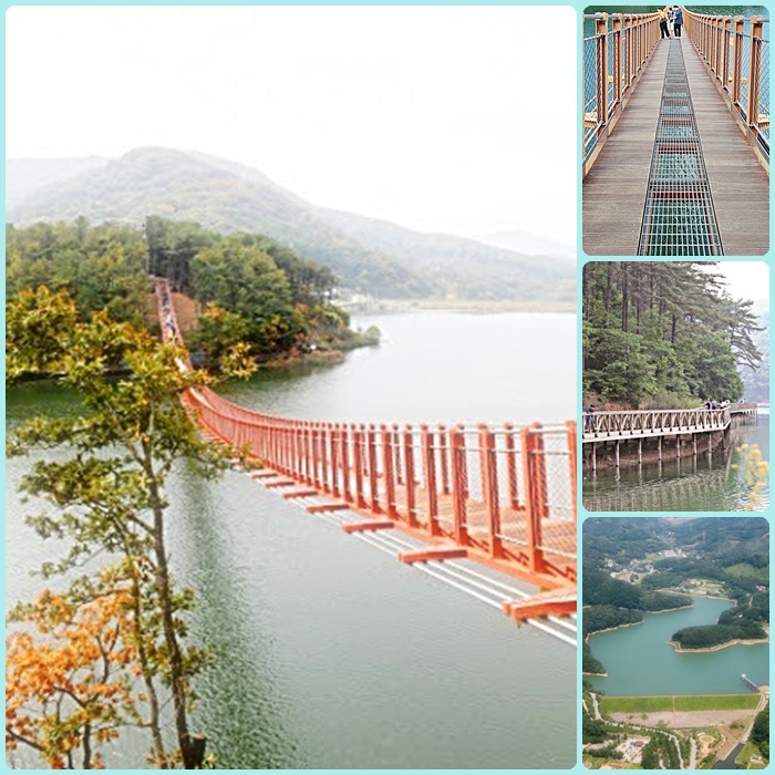 마장호수 출렁다리&#44; 레드브릿지(카페)