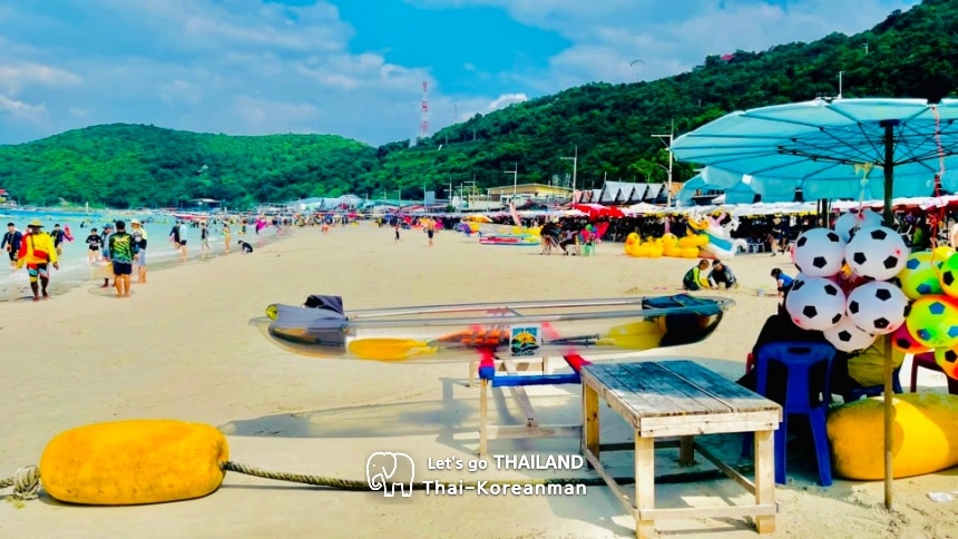 따웬 비치에서 이용할 수 있는 꼬란섬 엑티비티 카약