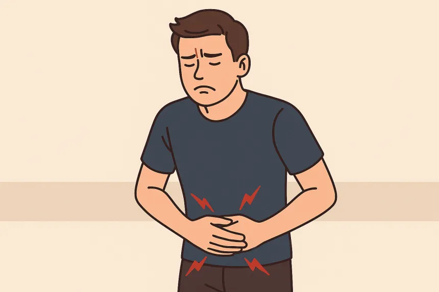 남자 아랫배 통증