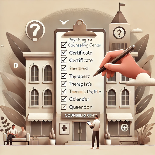 심리상담센터 고를 때 반드시 확인해야 할 7가지 체크리스트