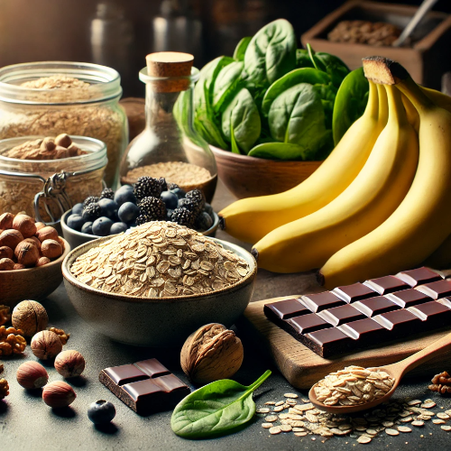 자연스러운 에너지 부스트를 제공하는 식품