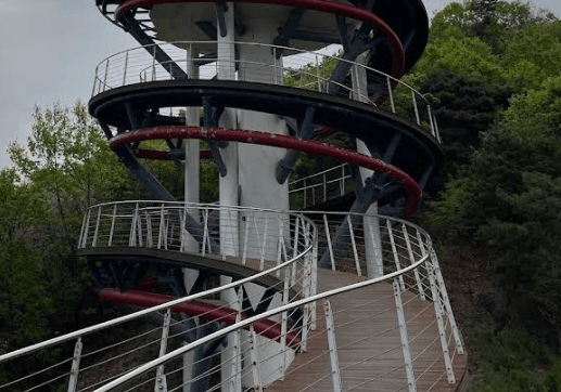 진천 이팝나무길 한반도지형 전망공원