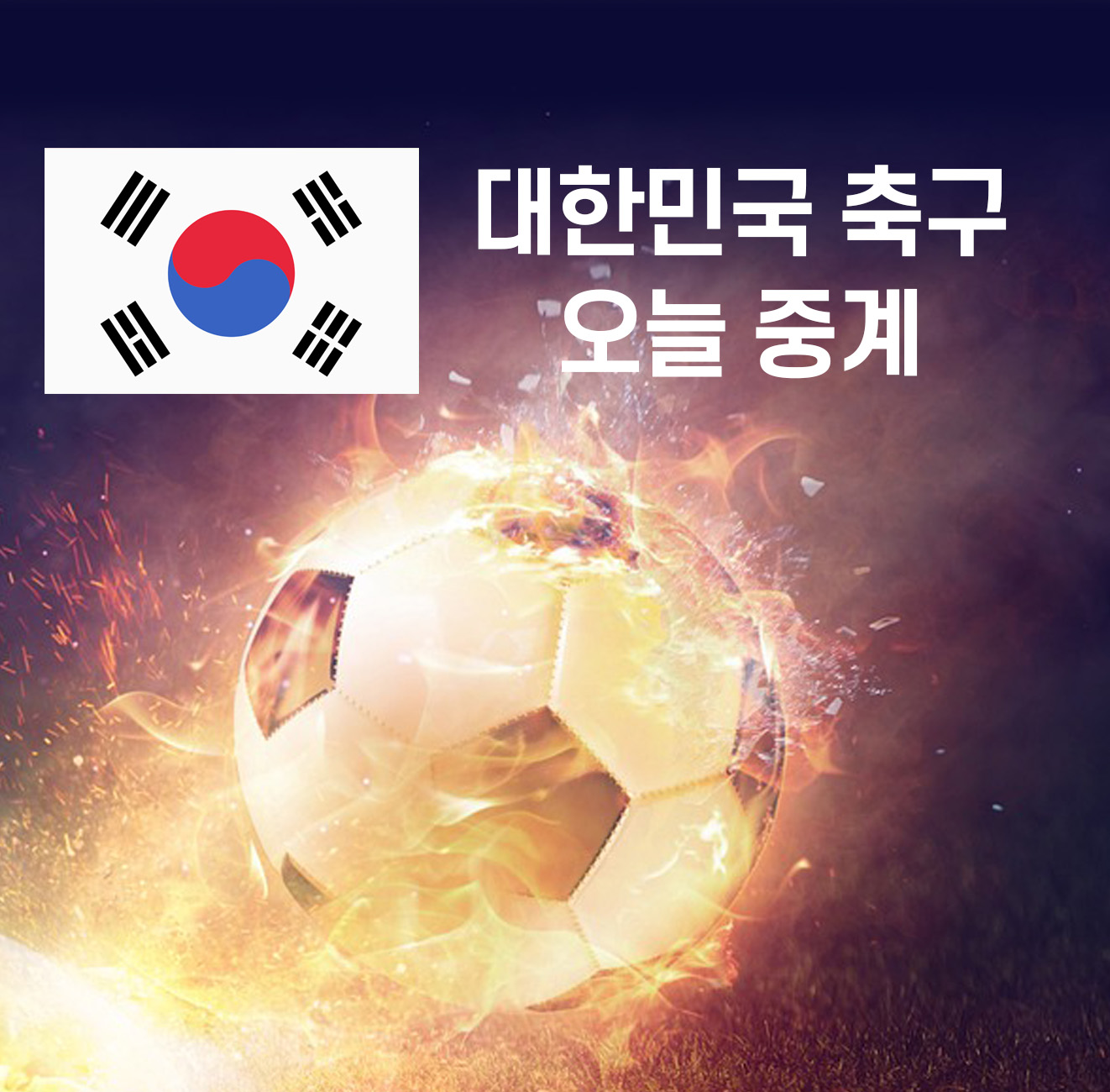대한민국 축구중계