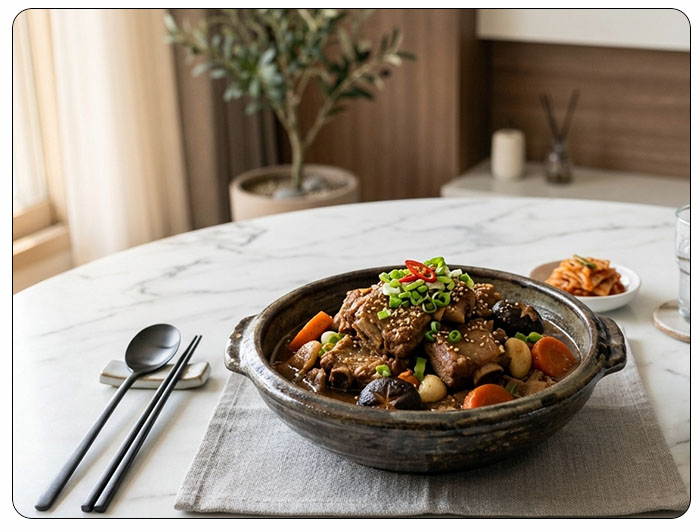 돼지갈비찜 제미나이와 함께 맛있게 만드는 법과 영양성분 완벽 정리!