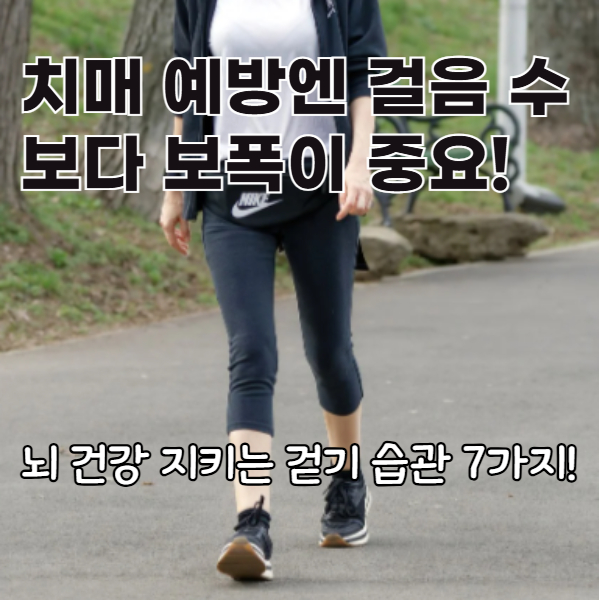 치매예방걷기습관