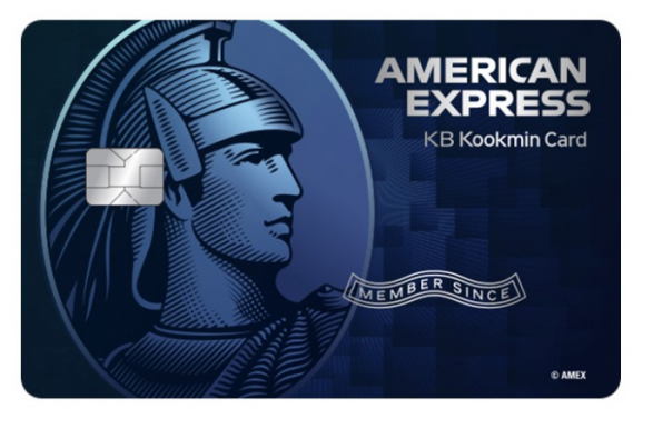 American Express Blue Card(아멕스 블루 카드) 디자인