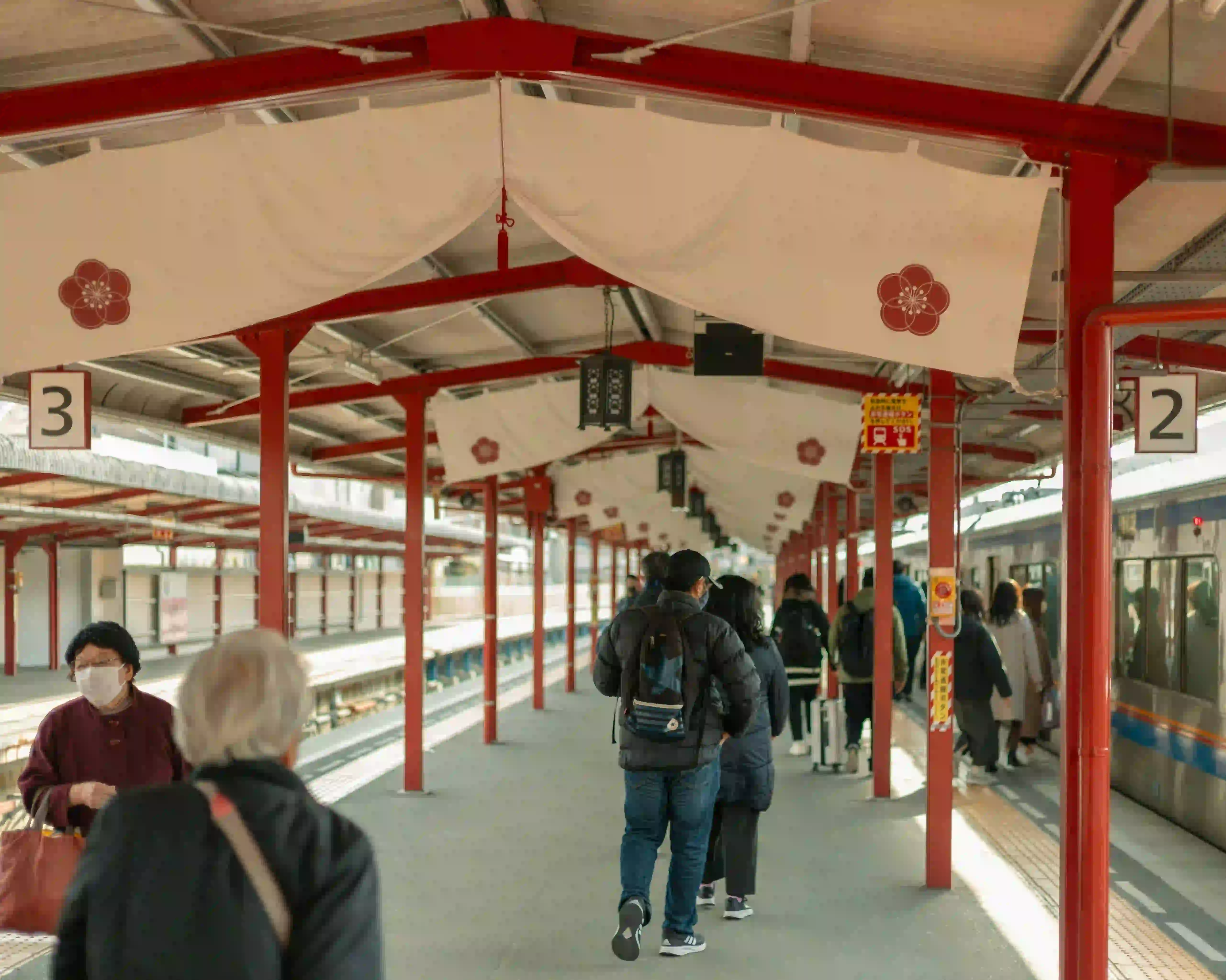 목적에 맞게 다자이후역에서 다자이후텐만구로 가보자!