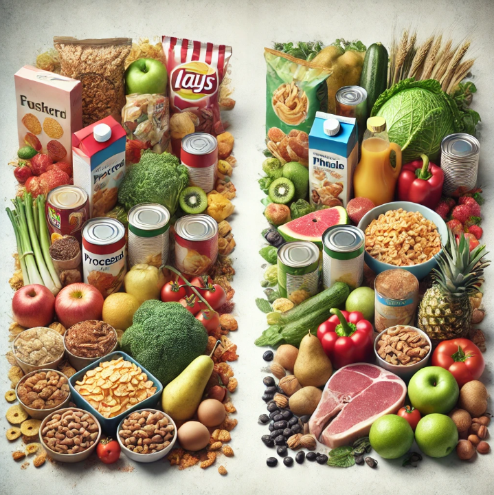 가공식품과 자연식품