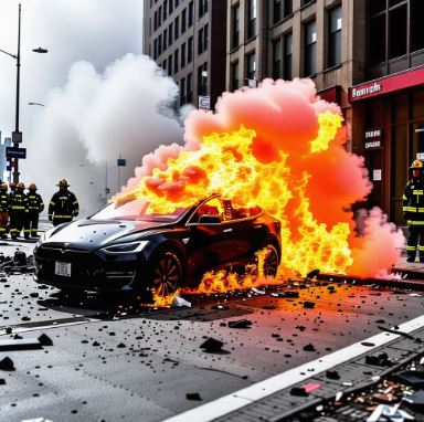 전기차 화재 예시