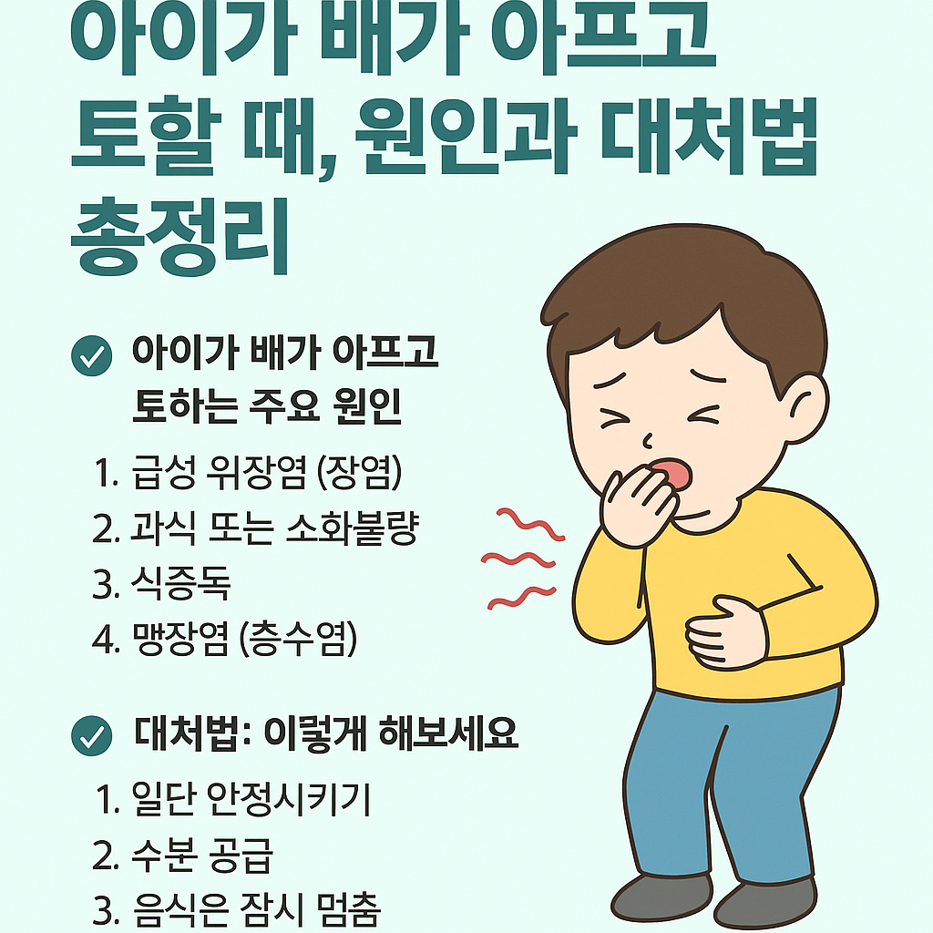 배 아플 때