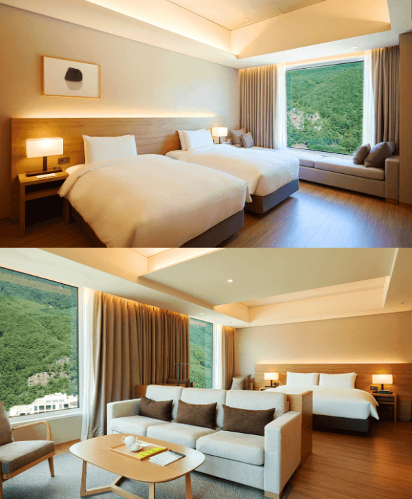 파크로쉬 리조트 앤 웰니스 객실