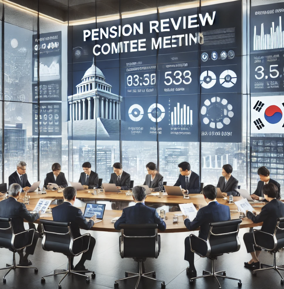 재심사 관련 회의중인 모습