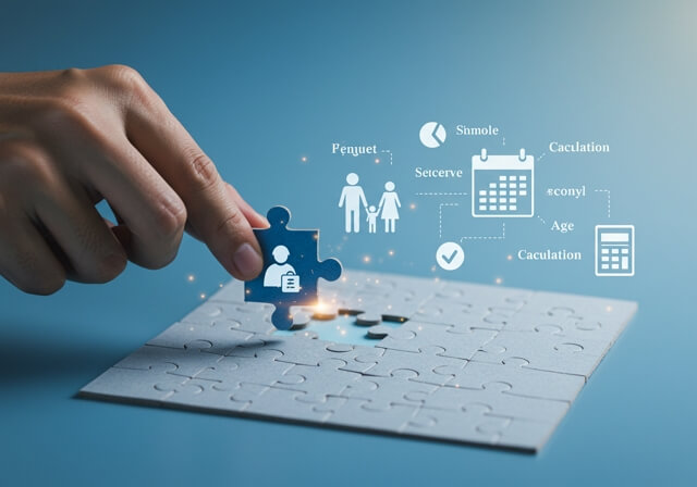 노령연금 수급자격 계산방법