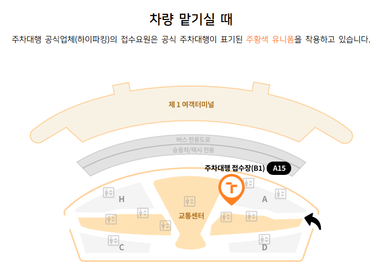 인천공항 주차대행 공식업체 정보