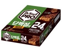 오리온 닥터유 프로 단백질바 크런치 8p 560g&#44; 1개