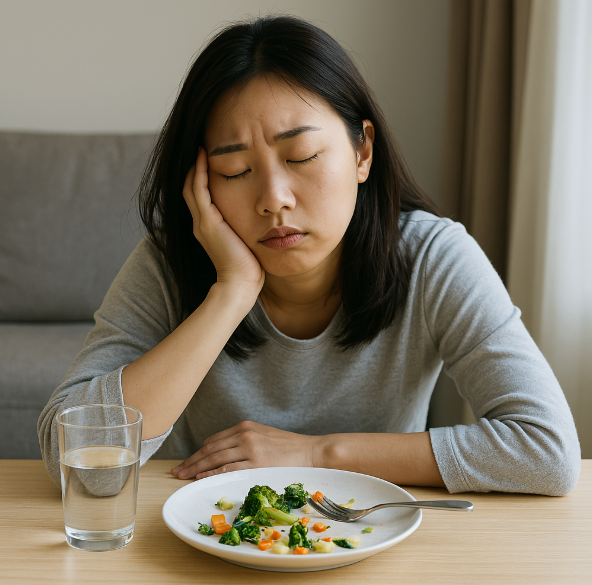 여성의 식후 졸림과 무기력증