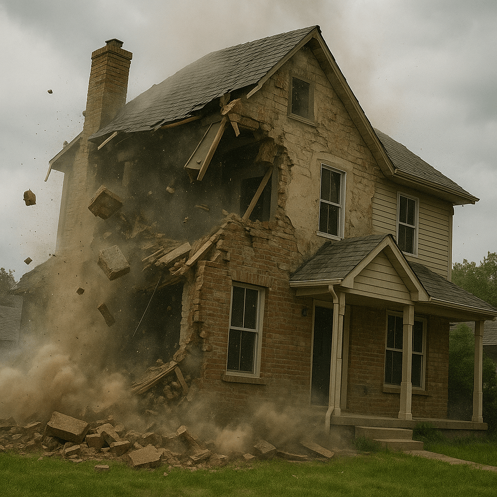 집 무너지는 꿈 해몽