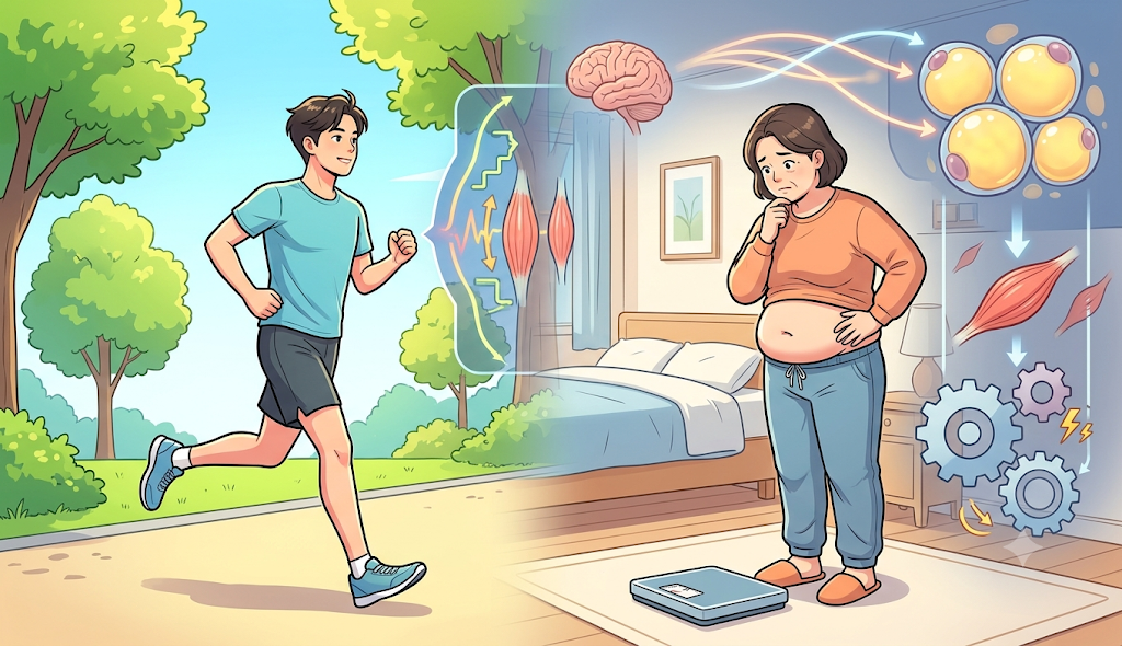 40대부터 살이 안빠지는 이유-1