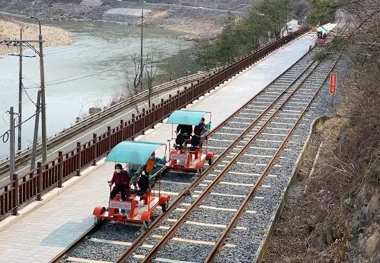 섬진강 레일바이크