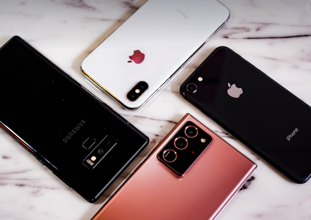 스마트폰의 모습