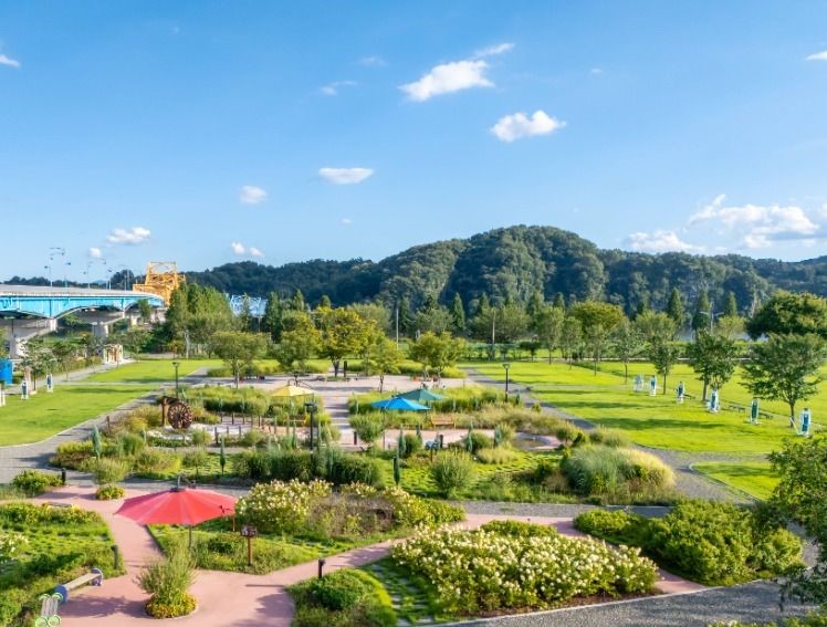 남지 체육공원 뷰