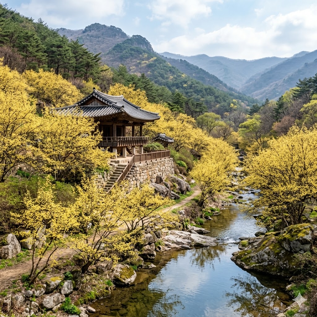 전국 산수유꽃 명소