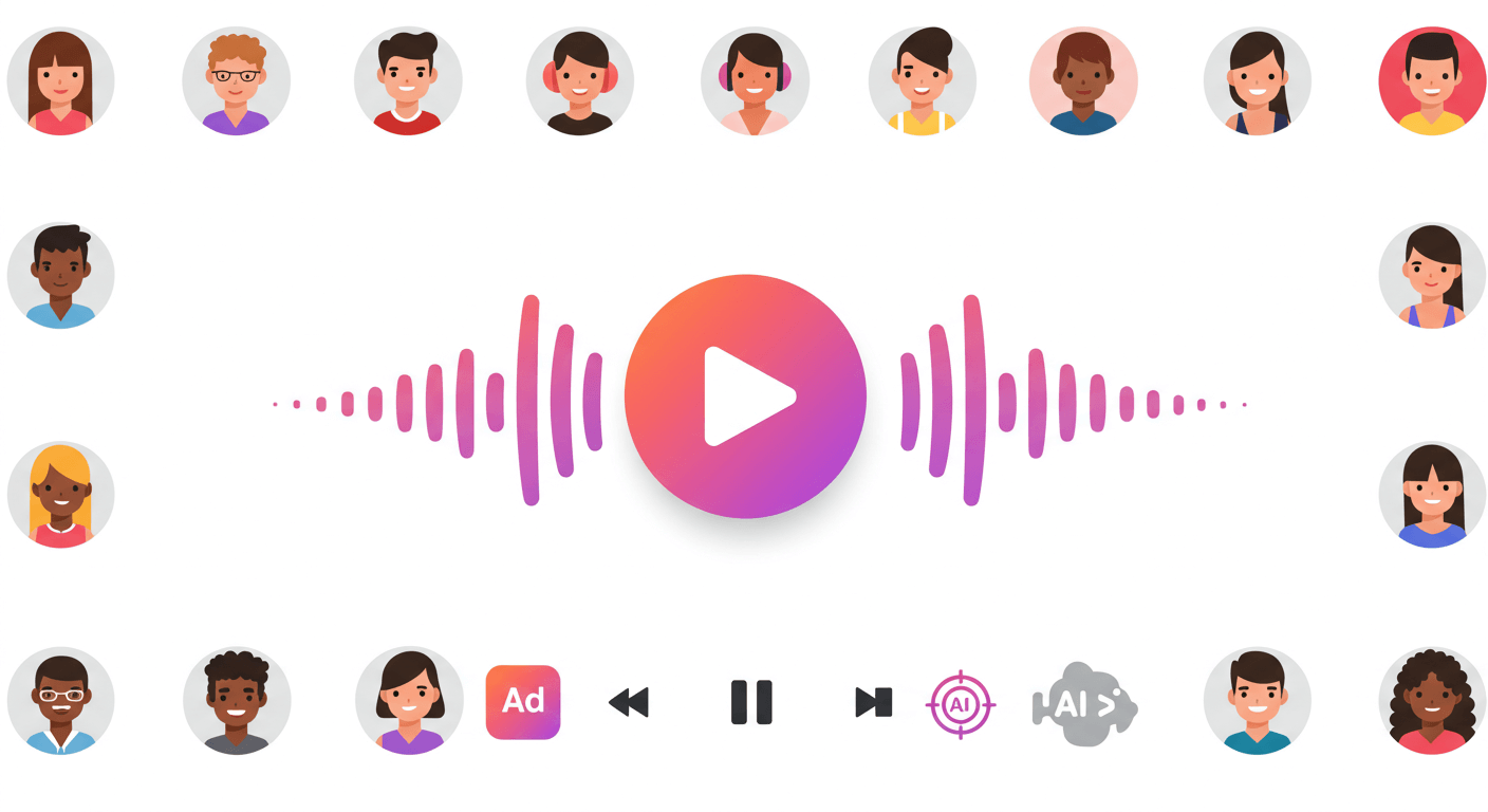 유튜브 뮤직과 AI 오디오 광고의 결합