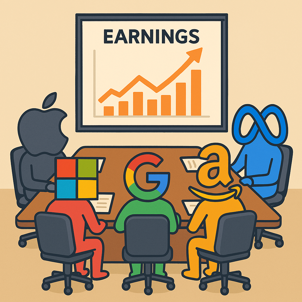 빅테크 5총사 실적 발표 임박 (투자자 주목)