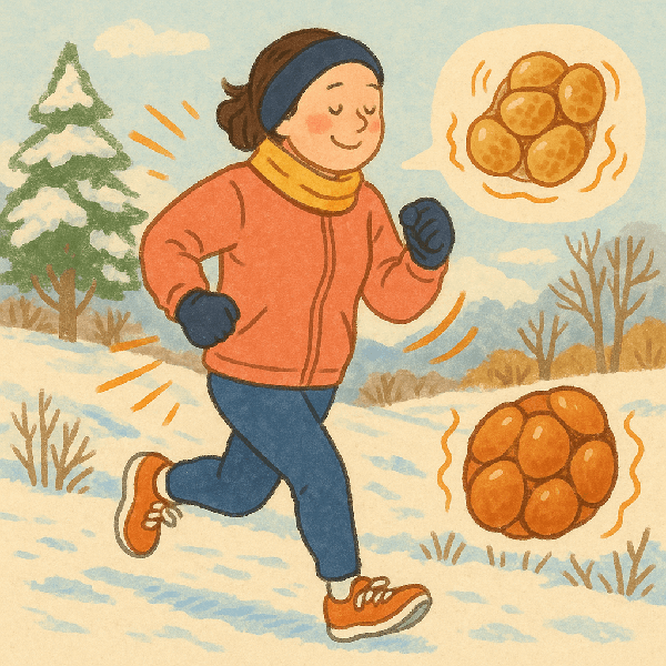 가벼운 운동과 갈색지방 활성으로 체내 열 증폭