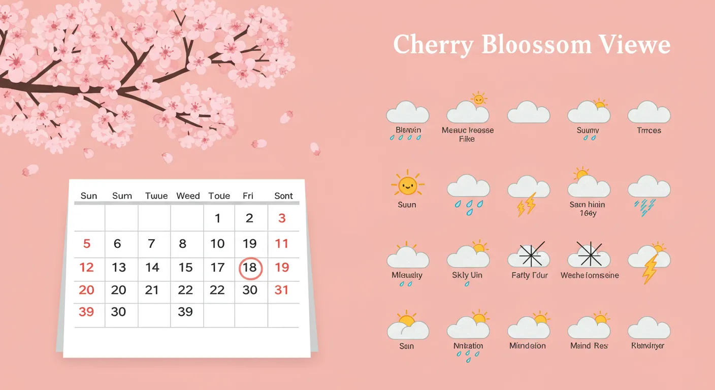 벚꽃 즐기기 팁