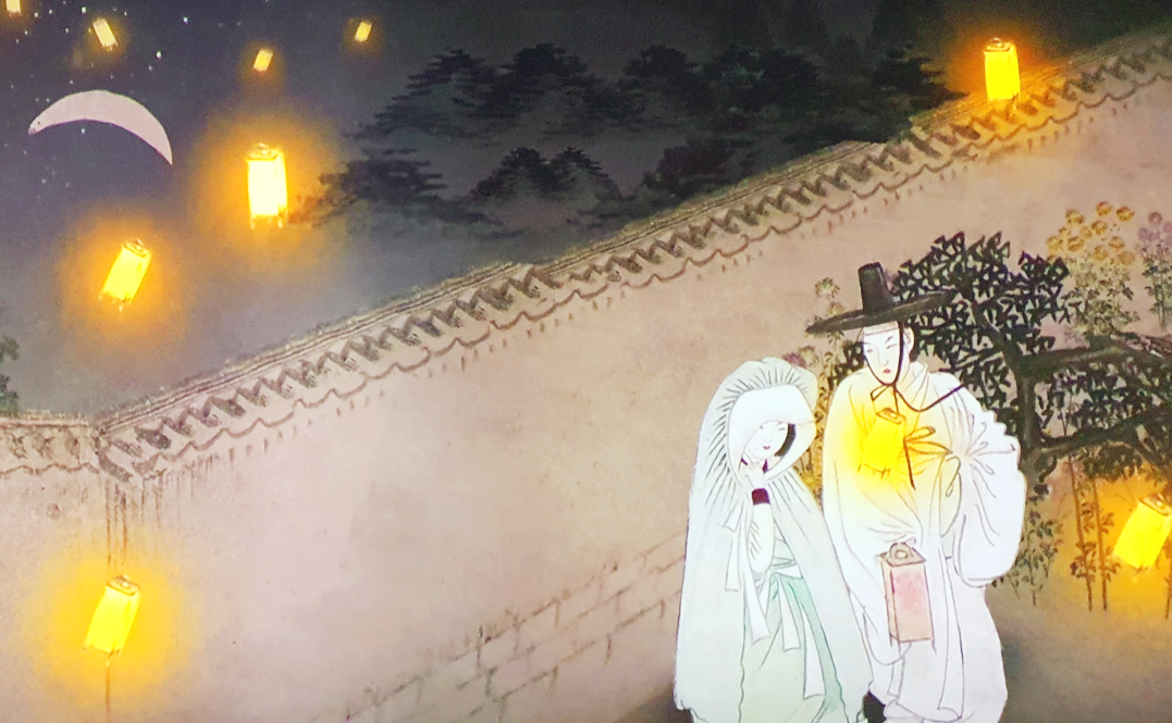 혜원 신윤복의 작품을 엮은 특별 기획전