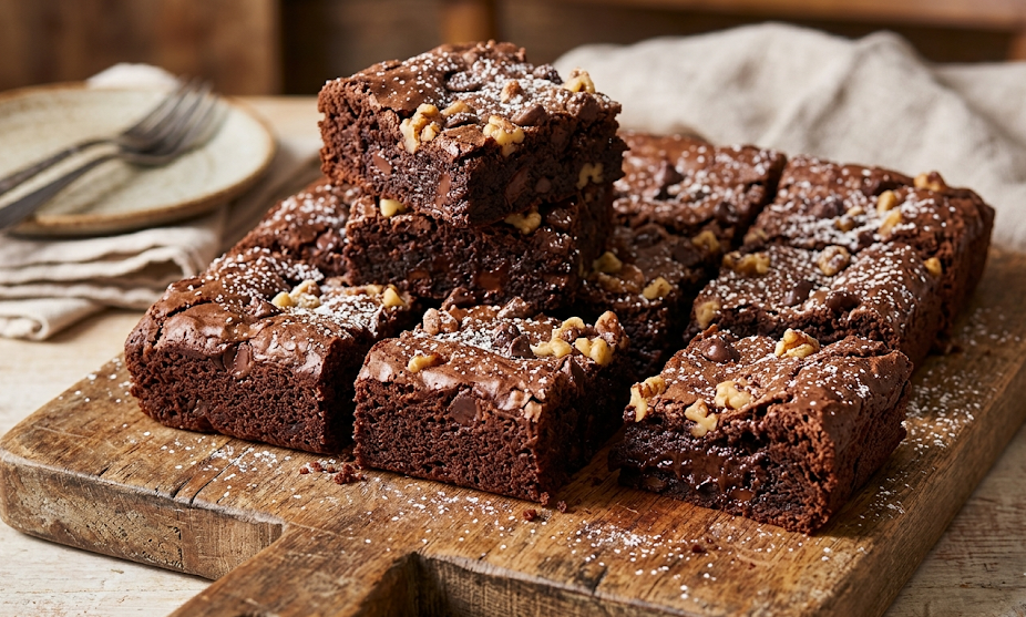 초코 브라우니 실패 없이 만드는 법 (꾸덕함, 온도, 굽기 시간 완벽 기준)