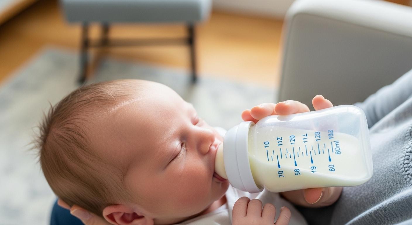 신생아 80ml수유 텀