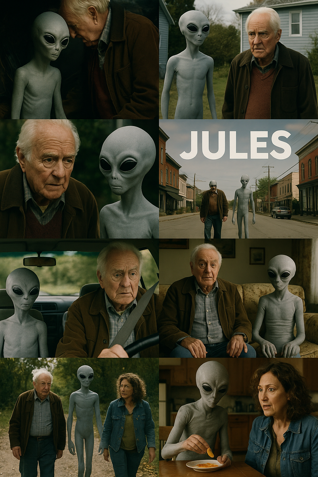 영화 "줄스" (Jules)의 AI 이미지컷