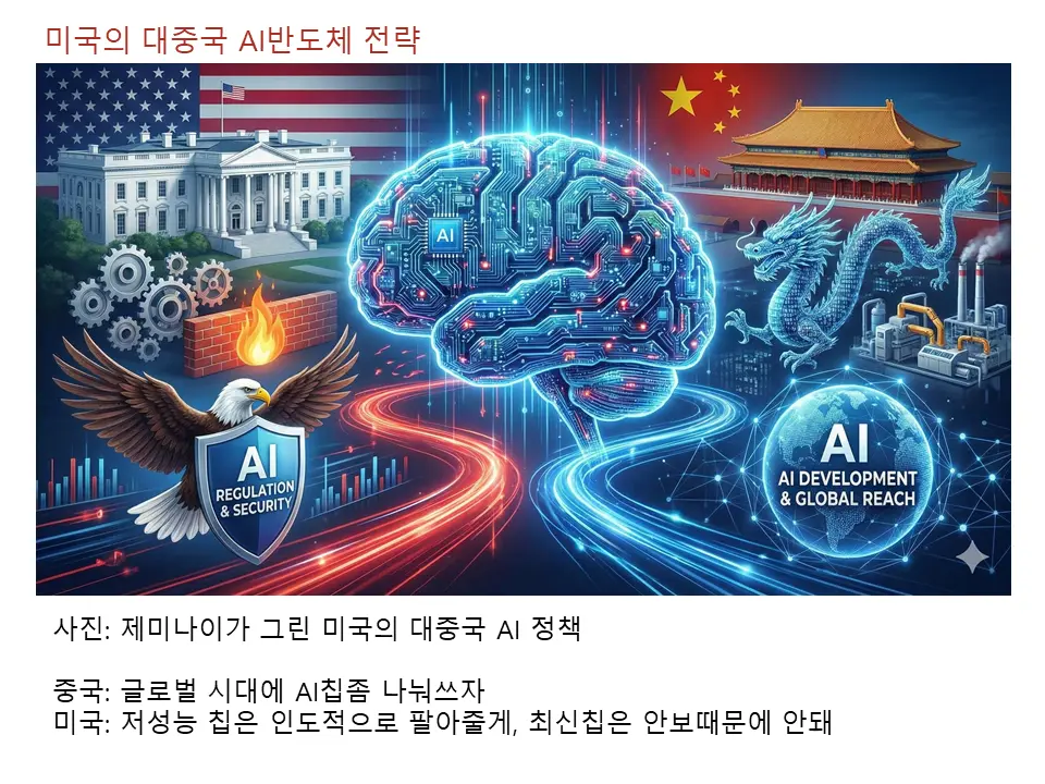 미국의 대 중국 AI 반도체 전략