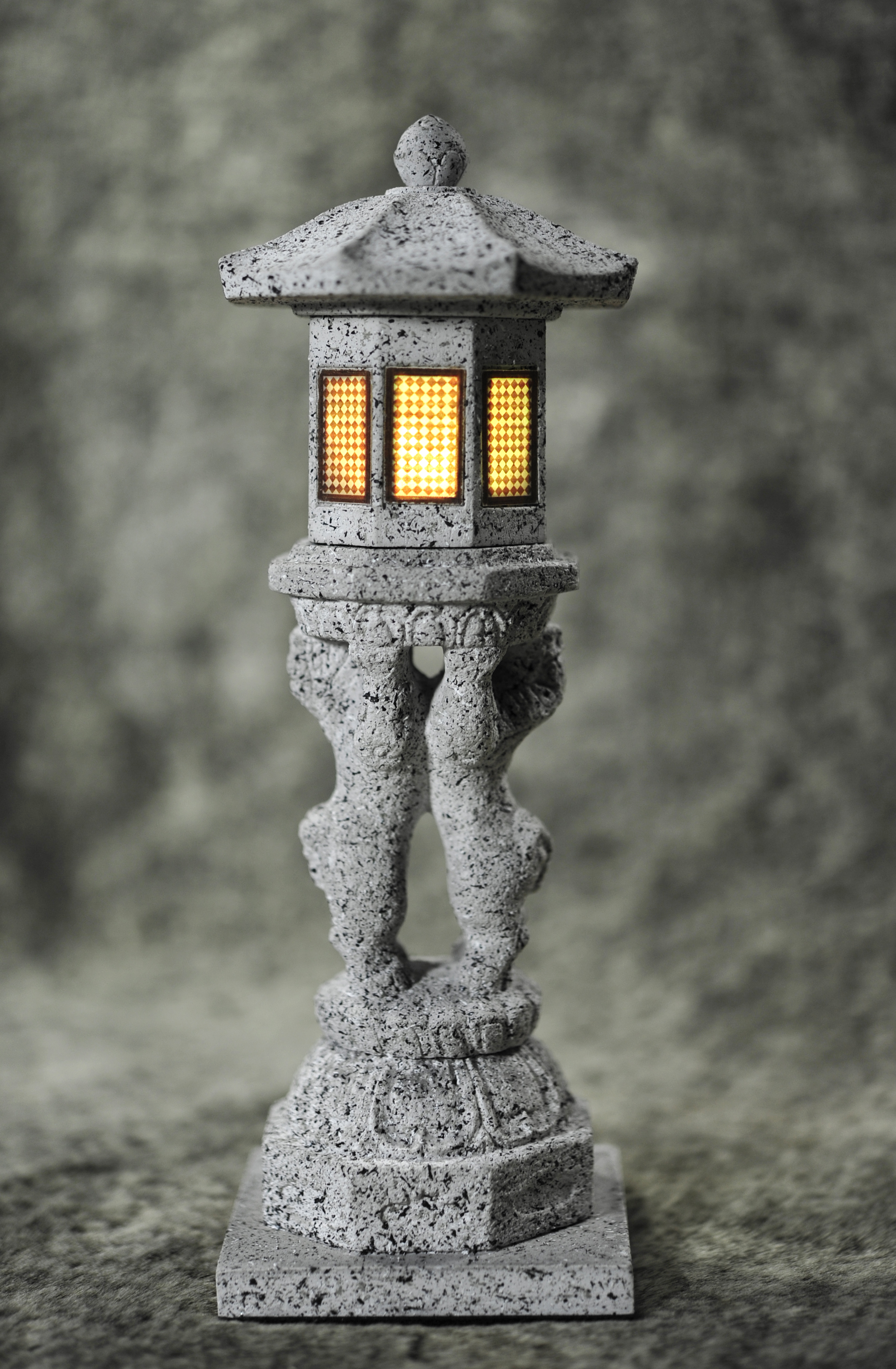 광양 중흥산성 쌍사자 석등