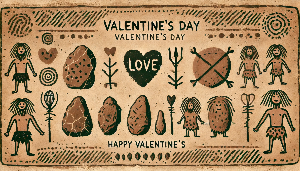 청동기시대 발렌타인 데이 카드