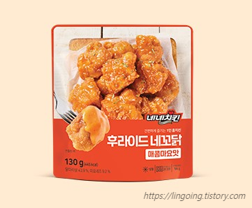 네네치킨 후라이드 네꼬닭 매콤마요맛 사진