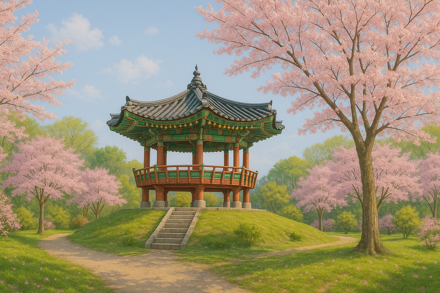 전주 완산공원 사진