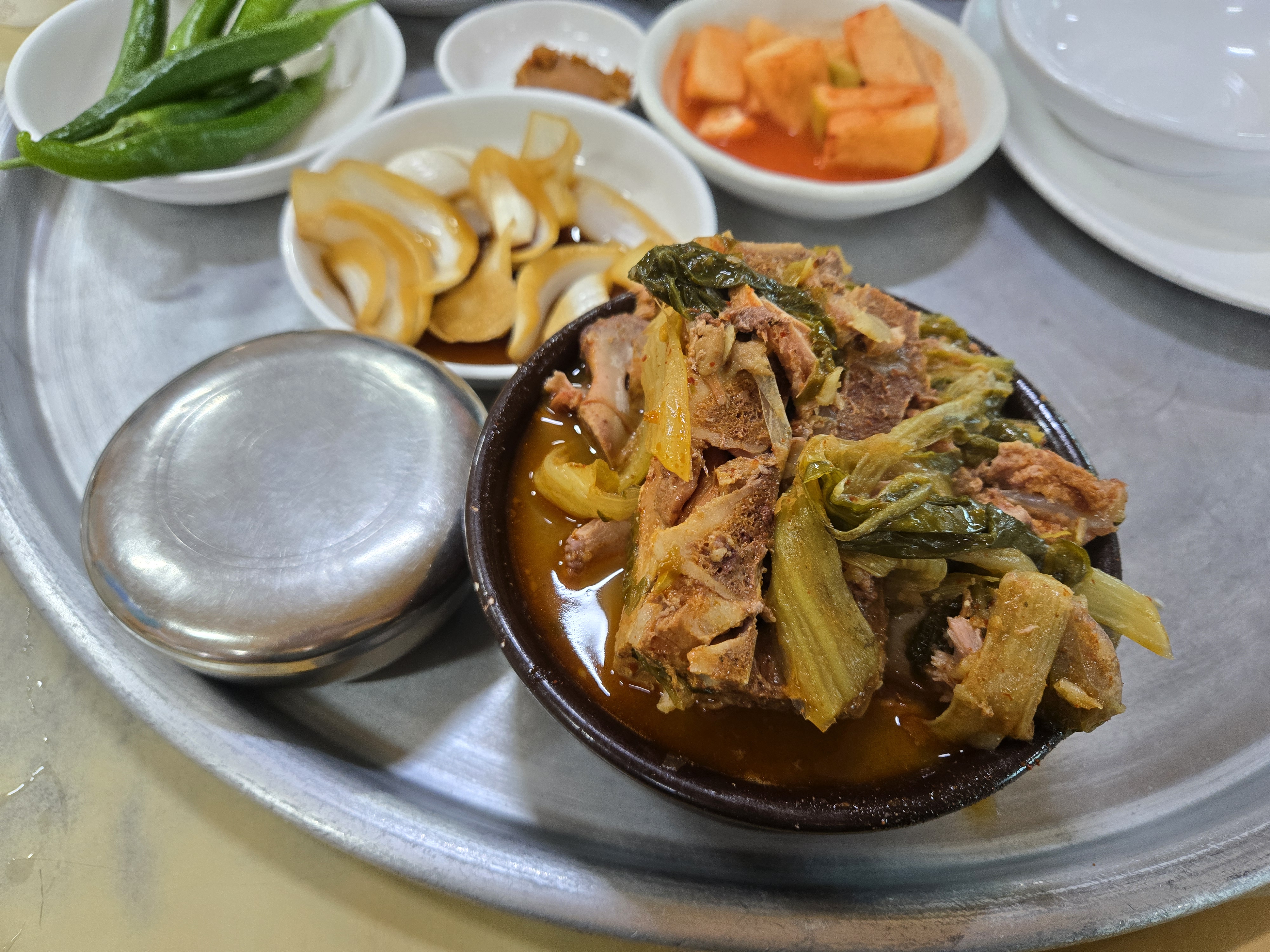 대구공항 맛집 홍천뚝배기 뼈다귀해장국