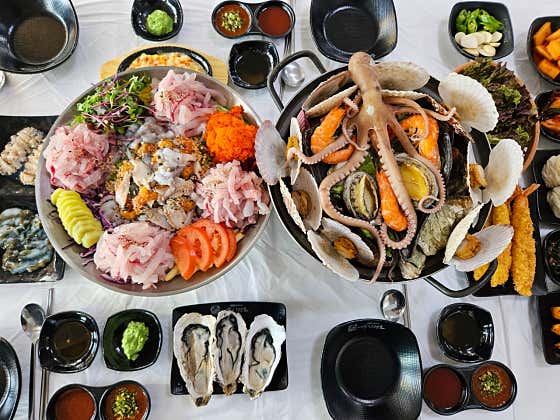 매일아침 꽃무지개물회