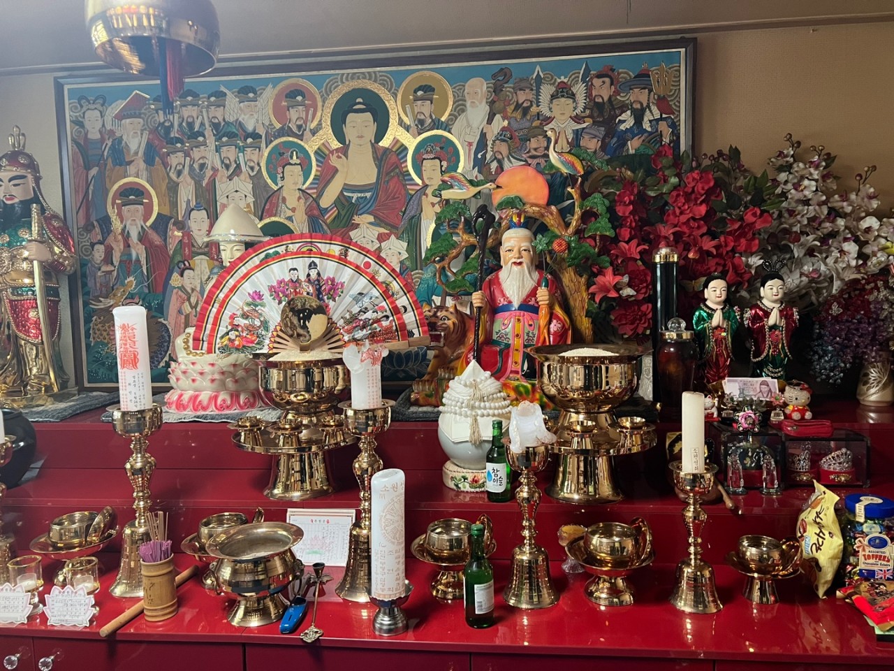 인천 천지암 상차림