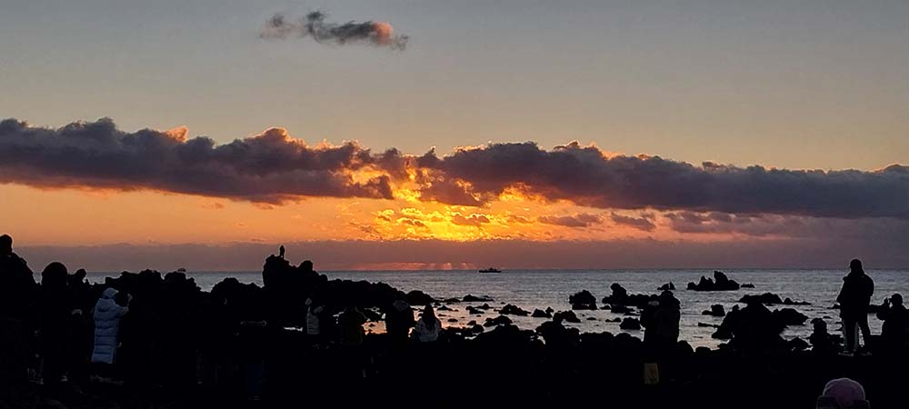 제주 일출 서귀포 해돋이