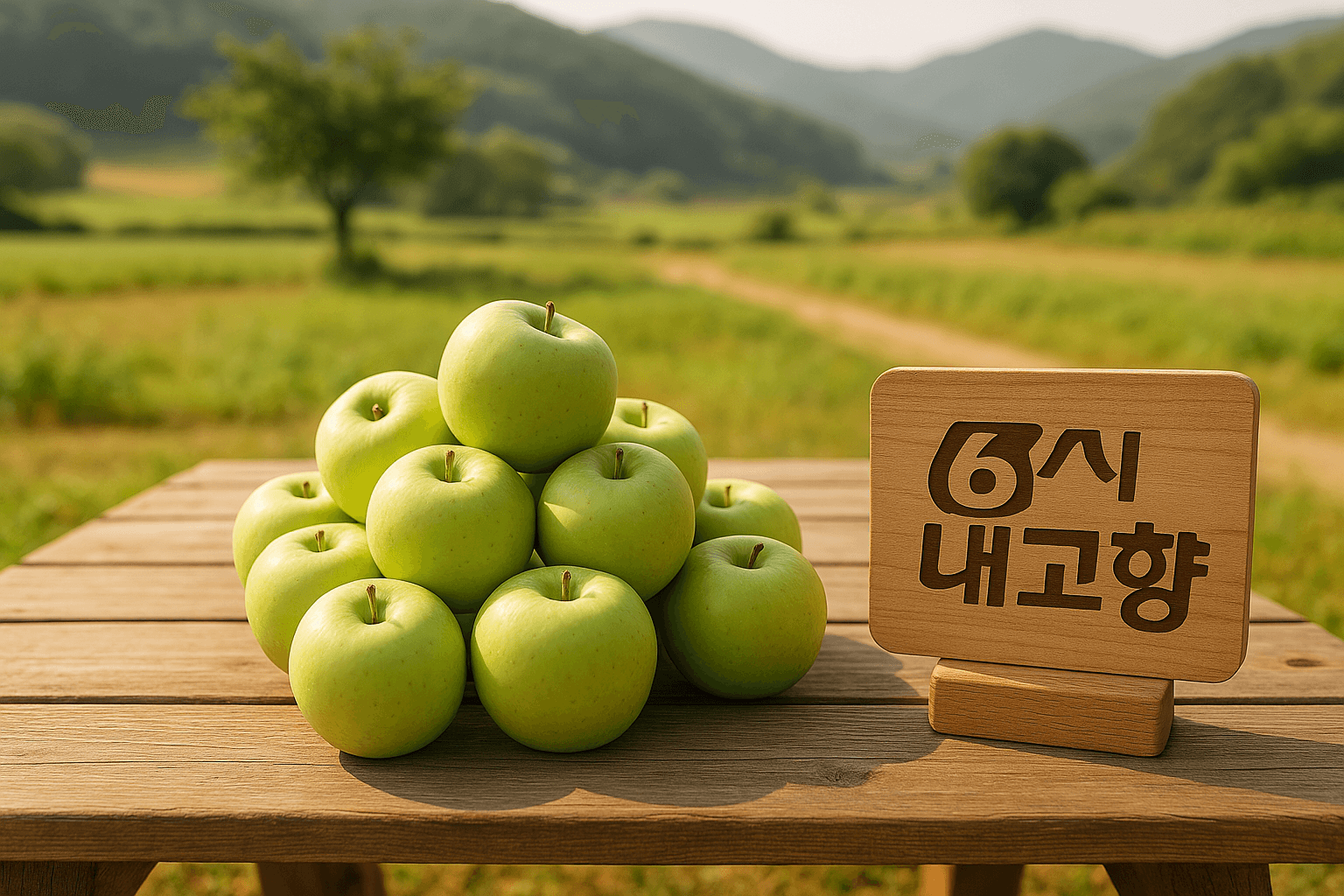 6시내고향 청도 풋사과 썸네일