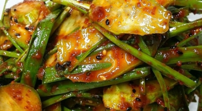 부추무침이미지