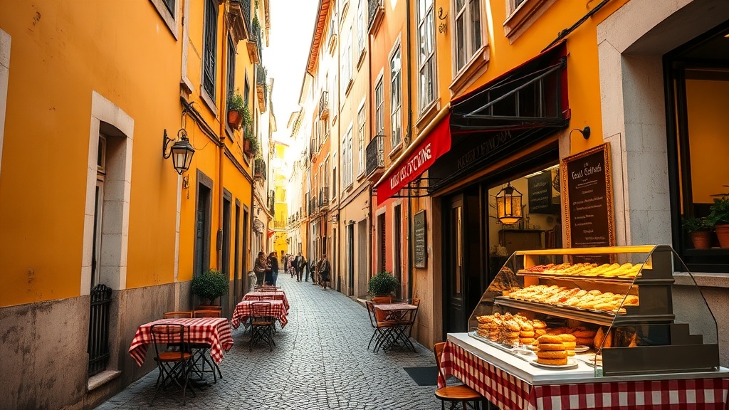 포르투갈 리스본 골목길 미식 여행
