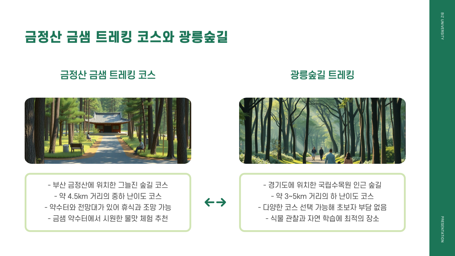 초보자도 즐기는 국내 트레킹 코스